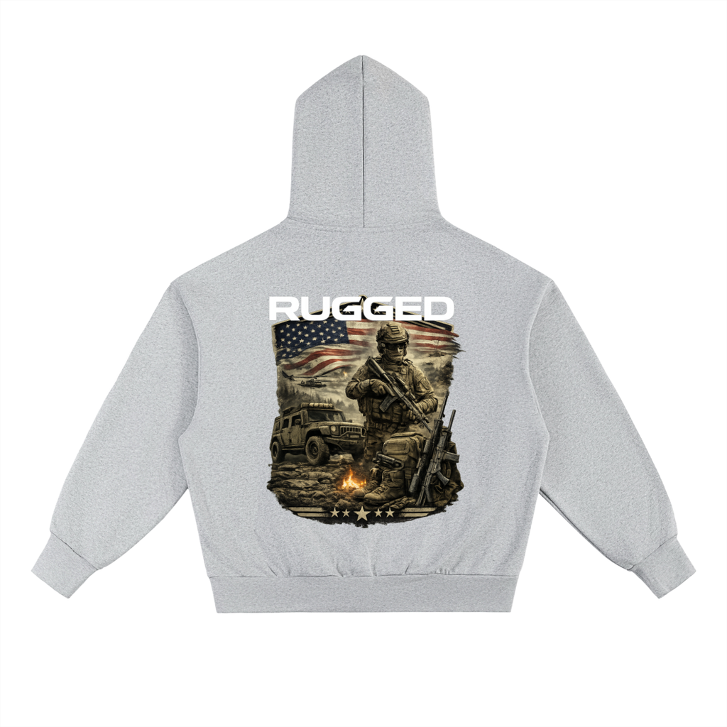 RUGGED SWEATSHIRT w/ HONORING FALLEN COMRADS