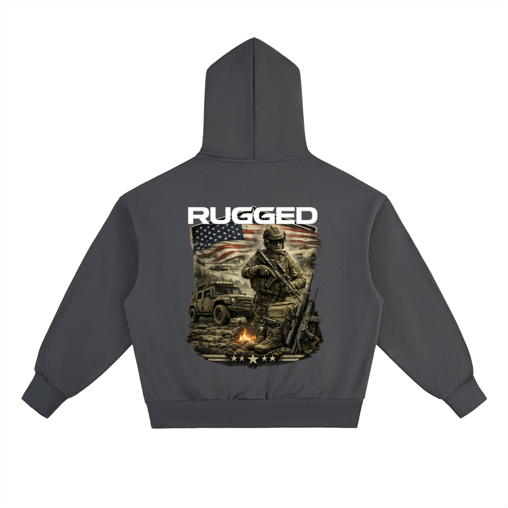 RUGGED SWEATSHIRT w/ HONORING FALLEN COMRADS